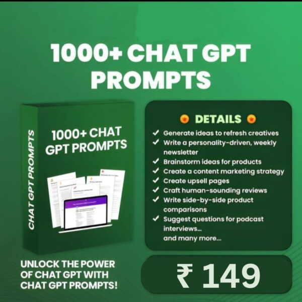 1000+ ChatGPT Writing Prompts